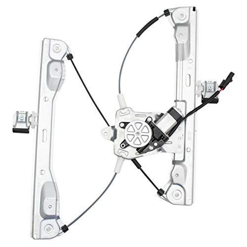 Image of TRQ Front Right Power Window Regulator & Motor Assembly Passenger Side Compatible with 2012-2015 Chevrolet Cruze 2016 Cruze Limited GM1351227