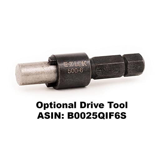 Image of E-Z LOK - 653-12 E-Z Lok Externally Threaded Insert, 303 Stainless Steel /Metric, M12-1.75 Internal Threads, 3 /4 inch-10 External Threads, 16.66mm Length, Made in US (Pack of 5)