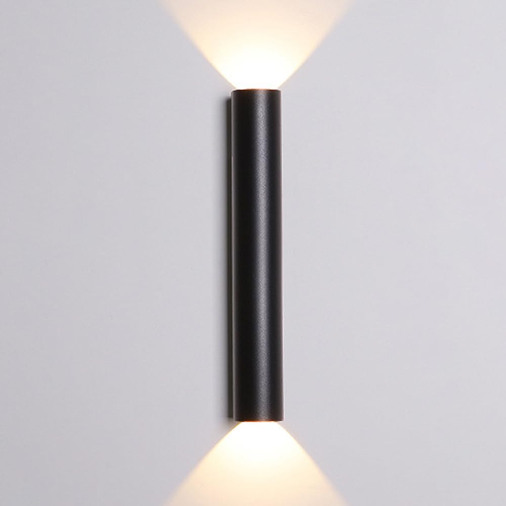 SXECAEPS Indoor Wall Light LED Up and Down Lights, Aluminum Lamp Modern Minimalist Spotlights, 6W Interior Sconces for Living Room Bedroom, 3000K