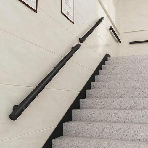 Garde-corps d'escalier inox 13ft avec kit support mural intérieur extérieur