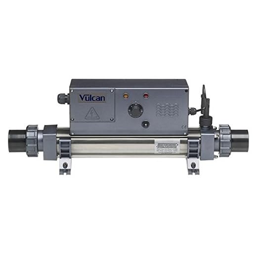 Vulcan Calentador Eléctrico 9Kw Mono Digital V-8T89-D