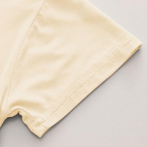 Girls Summer 2 Piece Outfit Casual Loun𝐠e Set Short Sleeve T Shirt Top & Elastic Waist Plaid Midi Pants Tracksuit4