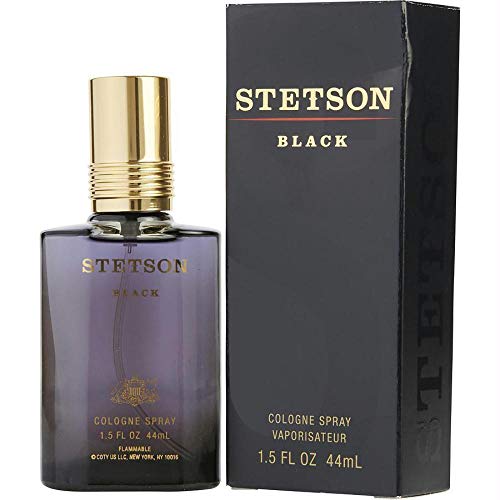 Stetson Black Cologne for Men, Bold and Dark Mens...