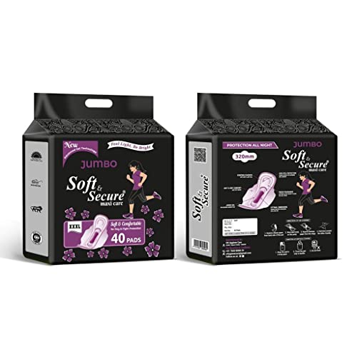 Extra Sure Sanitary Pads for Women with Wings | Dry-net Soft & Comfortable Sanitary Napkins for Day & Night Protection - XXXL (combo pack of 2) (80 pads + 20 Pantyliner))... - Image 2