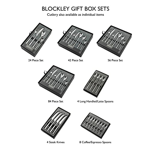 Robert Welch Blockley Bright 3 Piece Serving Set. Made from Stainless Steel. Dishwasher Safe - Image 2