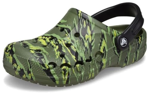 Image of Crocs Unisex Adult Baya Printed Clogs