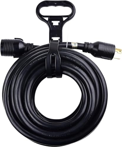VEVOR 50 Ft Dryer/EV Extension Cord, 30A, 10AWG, 4-Prong NEMA 14-30, For Indoor & Outdoor Use