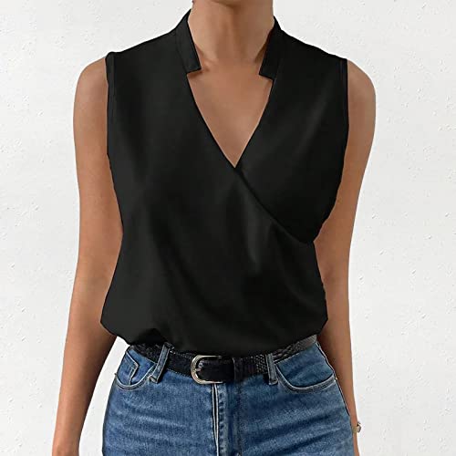 Casual V Neck Regular Pullover Solid Multicolor Women's Tops T Shirt Tank Top Shirts for Women Trendy3