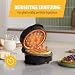 Tristar Mini-Waffeleisen, Runde Waffel, 550 W, Antihaftbeschichtung, Kompakte Größe, Einfache Reinigung, WF-2109, Einzeln