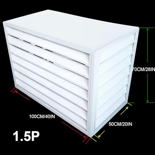 Cubierta para Aire Acondicionado Exterior y Soporte para Mini Split 2