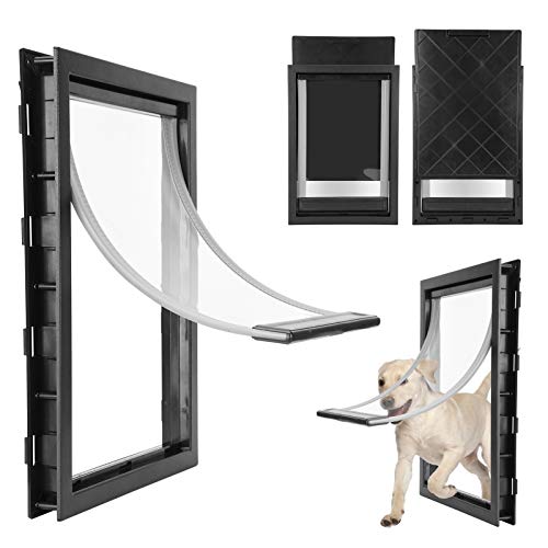 Porta de Cachorro, Porta de Gato para Porta Externa Porta de Plástico de PVC para Animais de Estimaç