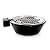 Unknown1 Indoor Outdoor 14 in Tabletop Electric Barbecue Grill Stainless Steel Non-Stick Surface