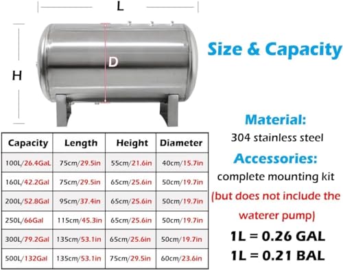 La Mejor review de Tanques estacionarios acero inoxidable los diez mejores. 5 Imagen adicional