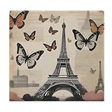 Matériau préféré : la couche extérieure de ce coussin de chaise vintage Paris Tour Eiffel est en polyester. Le matériau principal est en mousse à mémoire de forme à rebond lent. Et il est équipé d'une fermeture éclair invisible de haute qualité