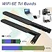 WiFi 6E Antenna Tri-Band 6GHz 5GHz 2.4GHz Omnidirectional RP-SMA Male Wi-Fi Antennas for PC Desktop IP Camera Router 2 Pcs