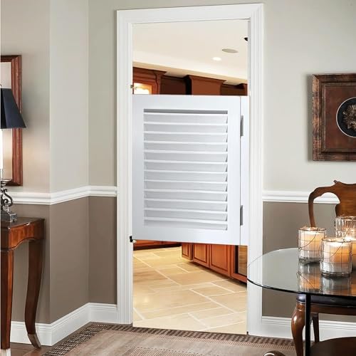 Puertas oscilantes para entradas de cocina, cafetería y baño, diseño personalizable de media cintura
