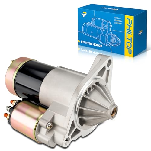 PHILTOP Starter, 17006 Starter Motor for 93-98 Grand Cherokee,87-92 Comanche,97-98 Wrangler,87-90 Wagoneer,87-98 Cherokee,88-95 Wrangler 4.0L