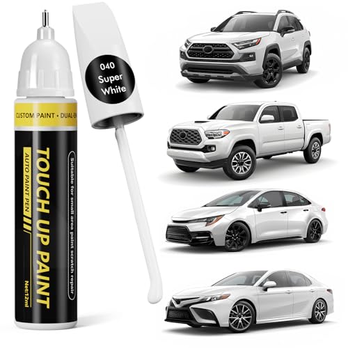 Image of ((040 Super White Touch Up Paint for Toyota