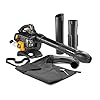 McCulloch 00096-78.653.01 benzine bladblazers/zuigers GBV 322 VX: Gartensauger-/spelers met 800 Watt motor 45 l…