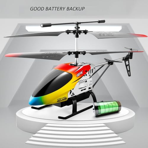 Jack Royal Remote Control Helicopter for Kids Altitude Hold 2.4GHz RC Helicopters with Gyro for Beginner Toys Indoor Flying with 3.5 Channel LED Light Multi Color