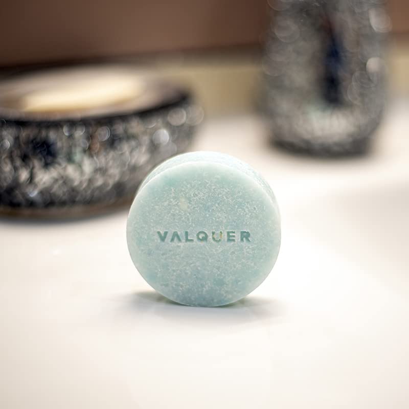 Valquer Shampoo Bar, Sulfates Free, Soap Free, No Plastics, 100% Vegan and Cruelty-Free - Zero waste & Eco-Friendly 50 gr (Normal Hair) Foaming effect