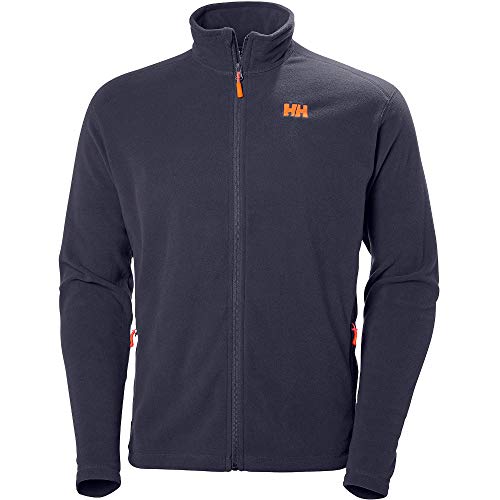 Helly Hansen Men's Daybreaker Full Zip Fleece Jacket, 994 Graphite Blue, Large
