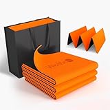 Yoga Mat 72'X24' WeMe TPE Exercise Yoga Mat 4mm/6mm/8mm Thick -2024 New Training Folding Mat Fitness Mat for Women, Men & Children,Non-Slip High-Density Eco Friendly for Pilates Mat with Storage Bag