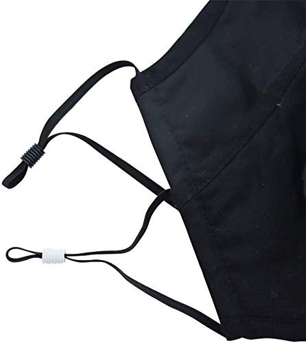 image for IAMUQ 500 PCS Cord Locks Silicone PVC Toggles for Drawstrings, Adjusta