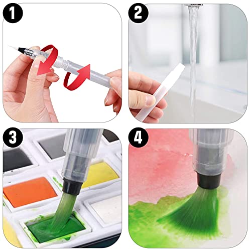 Set Pennelli ad Acquerello,Pennelli con