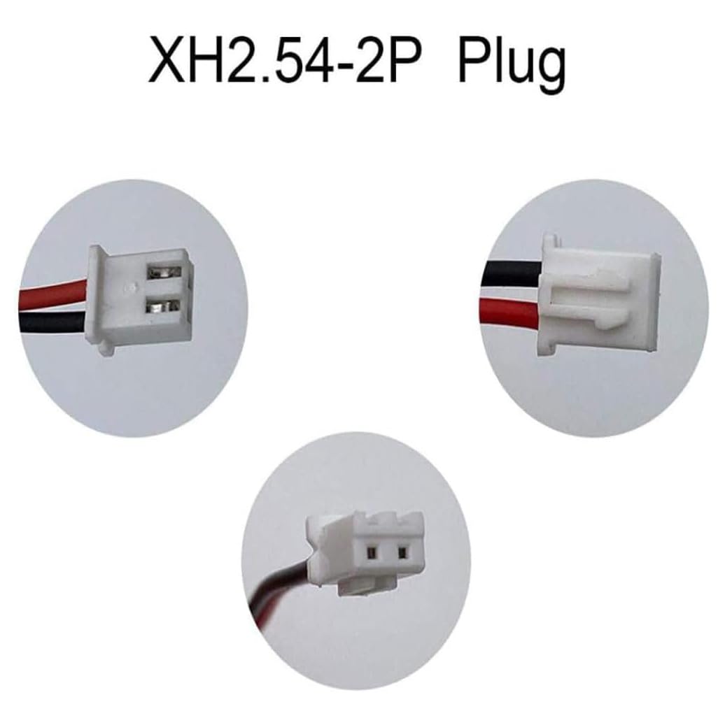 Akumulator litowo-jonowy 3,7 V 4P Akumulator zamienny Akumulator ze wtyczką XH2.54, 4800 mAh