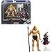 ​Masters of The Universe Masterverse Revelation Savage He-Man Action Figure with 30+ Articulated Joints, 3 Weapons, Harness & Orko Figure with ‘Floating’ Base, 7-inch Motu Collectible Gift