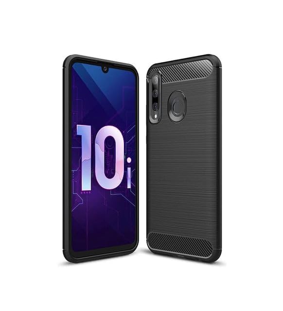 Image of Hybrid Carbon Fiber Back Case for Honor 20i (Black)