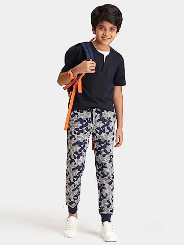 Image of Urbano Juniors Boy's Regular Fit Cotton Jogger Track Pants Stretch