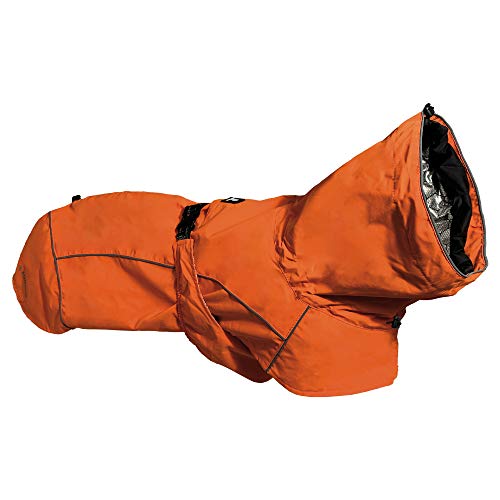 Croci Hiking Hundemantel, wasserdicht, Makalu, temperaturregulierendes Futter, Orange, 35 cm