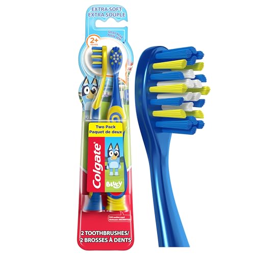Colgate Bluey Extra Soft Toothbrush for Kids, Kids...
