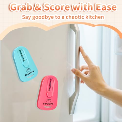 Fenikara 2PCS Upgraded Magnetic Sourdough Scoring Tool & Versatile Bread Scoring Tool- Professional Bread Lame for Sourdough Bread baking & Bread Making Tools - Scoring Patterns booklet & Razor Blades - image 5