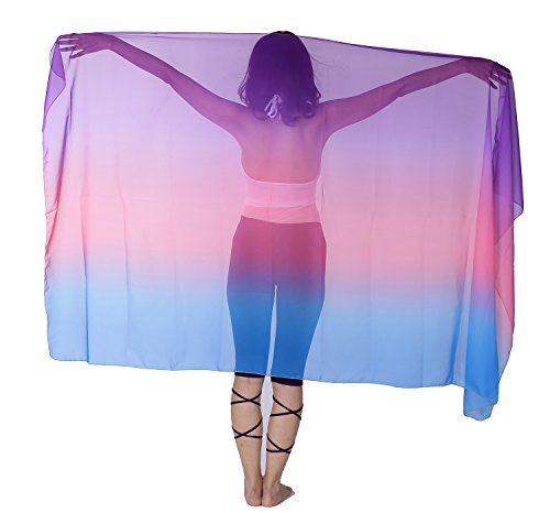 Chiffon Hand Veil Scarves for Belly Liturgical Praise Worship Dance