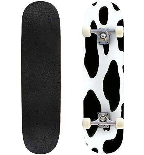 Cow Print Skateboard 31