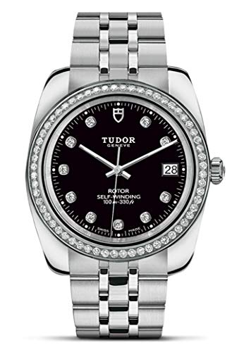 Tudor �N���V�b�N�f�C�g�_�C�������h 38mm �u���b�N�_�C���� M21020 0008