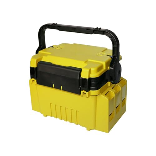 Boîte à outils de pêche double face HUIOP avec compartiments amovibles pour outils de pêche