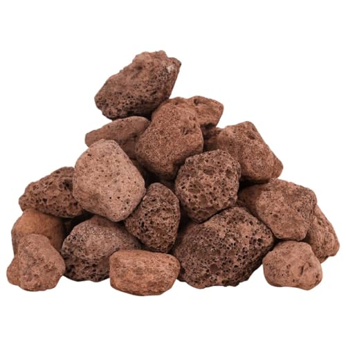 【Materiale naturale:】 Le rocce di lava vulcanica sono al 100% naturali e sicure, non influiscono sul pH né sulla chimica dell'acqua e sono adatte sia agli ambienti di acqua dolce che di acqua salata.