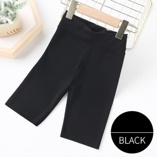 Girls Leggings Knee-Length Shorts for Bike Ride Yoga Running3