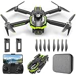 Motor sin Escobilla Drone con Cámara 4K para Adult...: ✈️【Adjustable 4K HD Camera】The drone equipped with 4K Wi-Fi camera which can 90°electric remote control adjusted. ¡Este drone cámara con transmisión en tiempo real ayudarle a capturar fácilmente la belleza o grabar momentos preciosos con su familia! ...