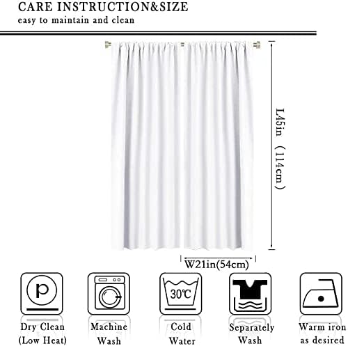 GY Gamepad Curtains Gamer Window Treatments for Boys Girls Colorful Game Controller Thermal Insulated Room Curtains for Living Room, 42x45 Inch - Image 4