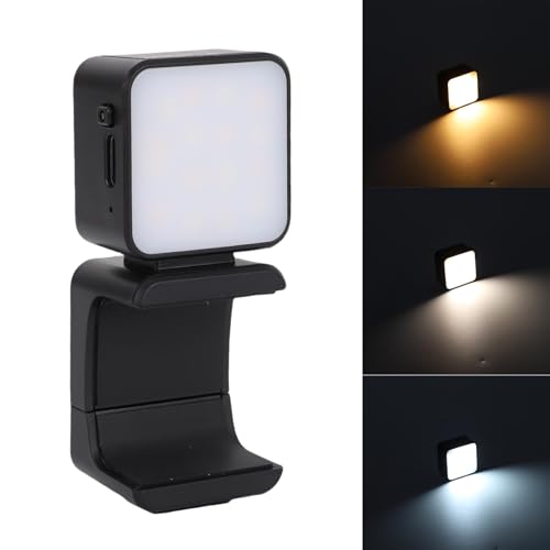 Luz LED de video portátil para eliminar sombras en cámaras de acción con brillo ajustable 2