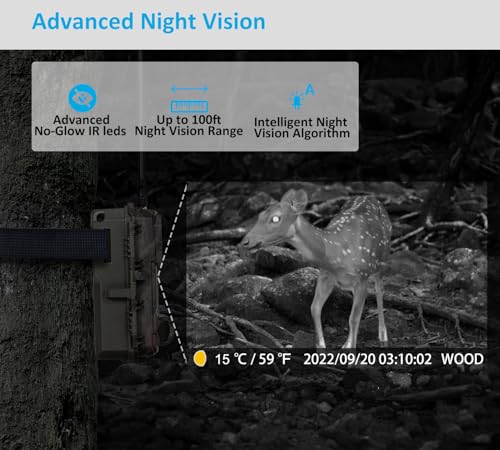 Meidase Cellular Trail Camera S900, 4G Lte Game Camera thumb #4