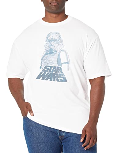 T-shirt Star Wars Soldat au Henné pour homme en coton imprimé chic
