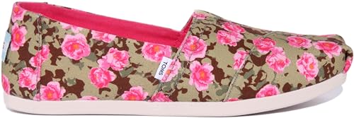 Image of TOMS Women's Alpargata Espadrille Loafer Flat, Cedar Green, 8
