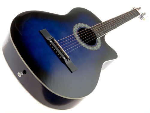 fièvre 3/4 Guitare acoustique Pan coupé 96,5 cm Blueburst Fv-030 C-dbl - Les Beatles, Paul McCartney, John Lennon, RIngo Starr, George Harrison fièvre 3/4 Guitare acoustique Pan coupé 96,5 cm Blueburst Fv-030 C-dbl – Image 5
