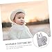 LIFKOME 1set Fashionable Costume Outfits Elastic Suspenders Breathable Newborn Photography Outfit Includes Delicate Beanie Hat for Memorable Photoshoots